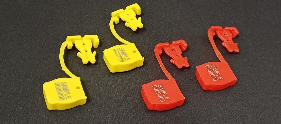 Plastic Dual Lock Anchor Seals Without wire (DL-PPW) - Jhas Industries