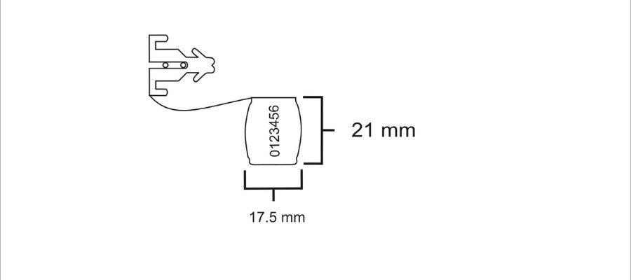 Plastic Anchor Handpress Seals (PSM-PP)