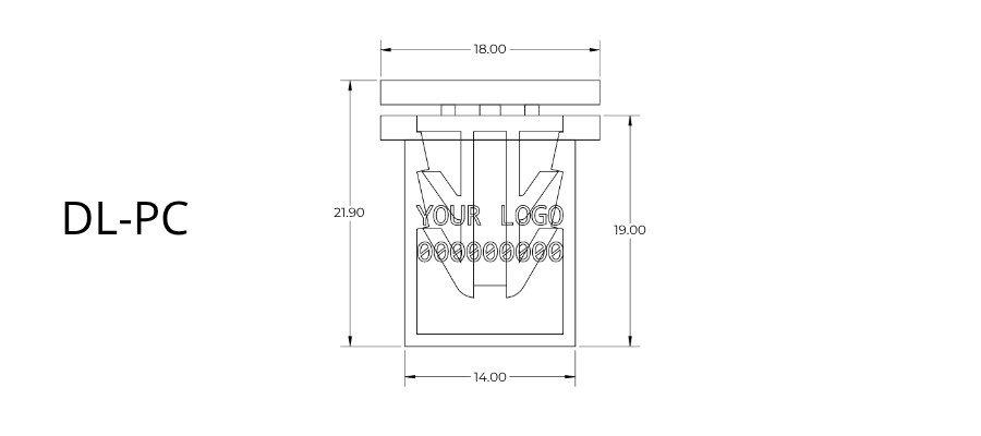 Jhas Industries - Polycarbonate Double Lock Seals (DL- PC)