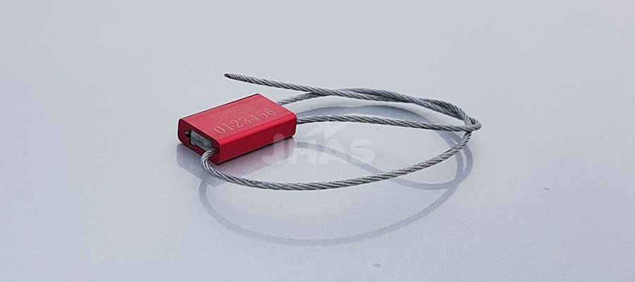 METAL CABLE LOCK / WIRE ROPE SEALS (CL-202) - Aluminium
