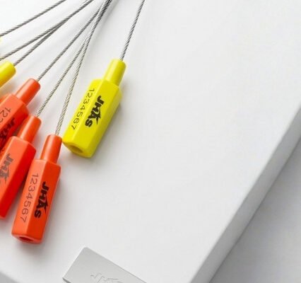 Jhas Industries - Metal Cable Lock Wire Rope Security Seal (CL 303)