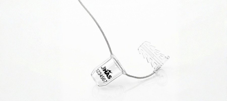 Plastic 4 Lock Seals with attached wire (DL-PP)
