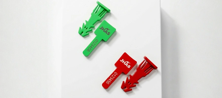 Jhas Industries - Plastic Drum Seals With Serial Numbers (DS-PP 3)