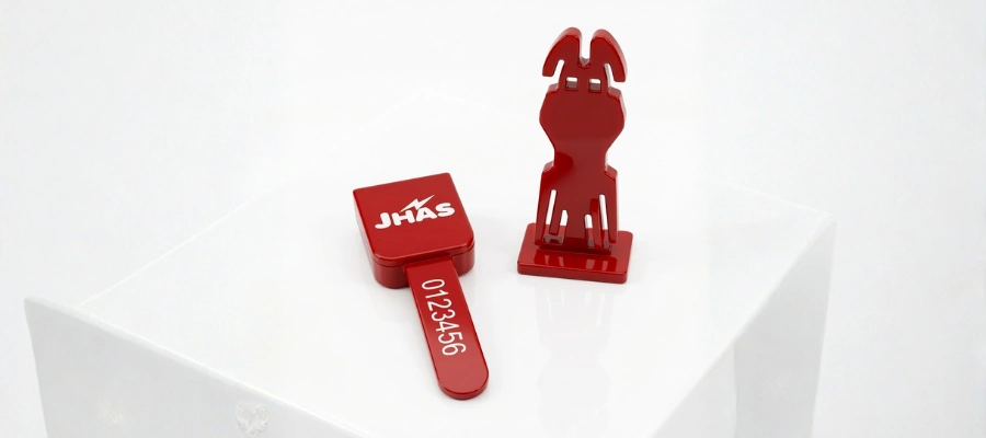 Jhas Industries - Plastic Drum Seals With Serial Numbers (DS-PP 3)