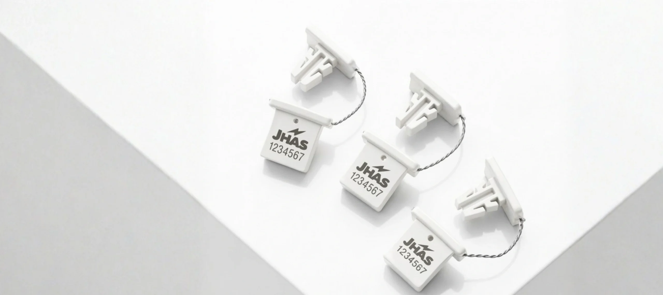 Jhas Industries - Plastic Dual Lock Anchor Seals Without wire (DL-PPW)