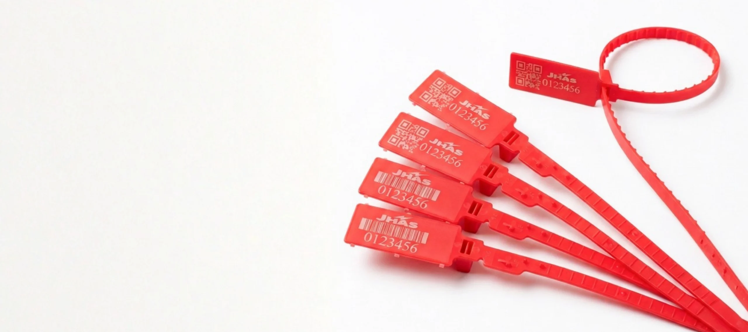 Jhas Industries - Pull Tight Security Seal Fixed Length Plastic Security Seal (PT-S14UF)