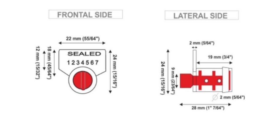 Jhas Industries - ROTO TWISTER Wire Security Seal