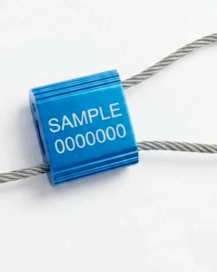 Jhas Industries - METAL CABLE LOCK WIRE ROPE SEALS CL-205 - Aluminium