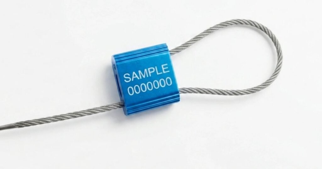 Jhas Industries -Metal Wire Rope Cable Seals, Built for High-Security Container Applications